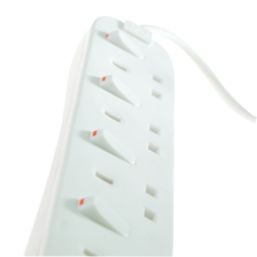 Masterplug 13A 6-Gang Switched  Extension Lead  2m