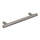 Hafele Barkston Bar Handle Brushed Nickel 230mm
