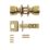 ERA  Mortice Passage Knob Set Polished Brass 67mm