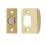 ERA  Mortice Passage Knob Set Polished Brass 67mm