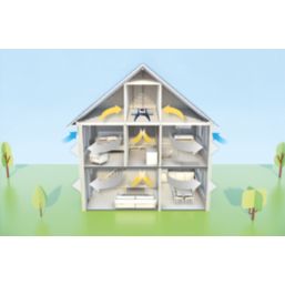 Vent-Axia Pure Air Home with Heater Positive Input Ventilation 240V