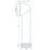 Viva  Rigid 90° Angled Long Tail WC Pan Connector White 460mm