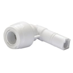 Hep2O  Plastic Push-Fit Equal 90° Keyless Stem Elbow 15mm