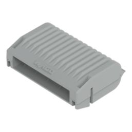 Wago 207-1333 6-Entry IPX8 Gelbox for Splicing Connectors Grey 3 Pack