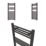 Flomasta 1200mm x 500mm 1815BTU Black Flat  Towel Radiator