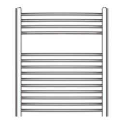 Blyss 700mm x 600mm 859BTU Chrome Curved  Towel Radiator