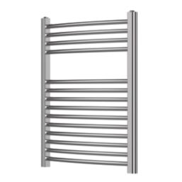 Blyss 700mm x 600mm 859BTU Chrome Curved  Towel Radiator