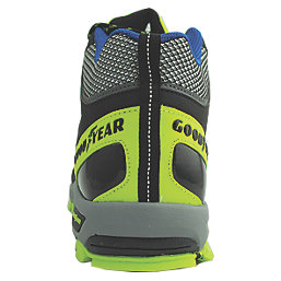 Goodyear GYBT1533 Metal Free   Safety Trainer Boots Black / Blue / Yellow Size 9