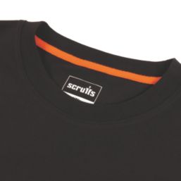 Scruffs Eco Worker Pocket Short Sleeve T-Shirt Black Medium 39-41" Chest