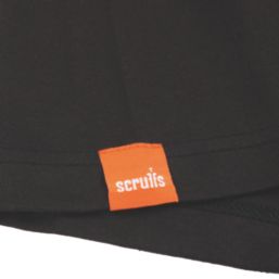 Scruffs Eco Worker Pocket Short Sleeve T-Shirt Black Medium 39-41" Chest