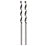 Bosch PointTeQ Straight Shank Metal Drill Bits 2.5mm x 57mm 2 Pack