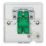 Crabtree Instinct 20A Unswitched Flex Outlet  White