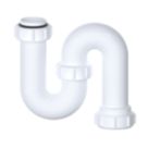 Viva Swivel 40mm Basin Magna 'S' Trap