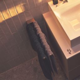 Hansgrohe AddStoris Twin-Handle Towel Holder Brushed Bronze 80mm x 445mm x 32mm