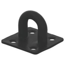 Magnodur Eye Plate Black 38mm x 38mm x 30mm