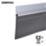 Essentials Garage Door Draft Excluder White 1.25m 2 Pack