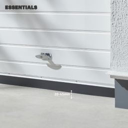 Essentials Garage Door Draft Excluder White 1.25m 2 Pack