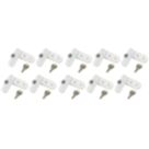 Smith & Locke  67mm Snaplocks White 10 Pack