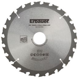 Erbauer  Wood TCT Saw Blade 184mm x 30mm 24T