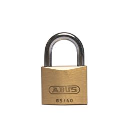 Abus Premium 65 Brass     Padlock 40mm