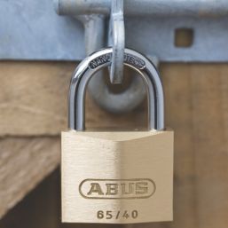 Abus Premium 65 Brass     Padlock 40mm