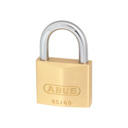 Abus Premium 65 Brass     Padlock 40mm