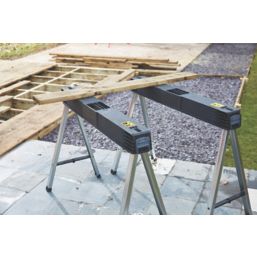 Stanley  Folding Saw Horses 109cm Pair
