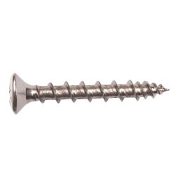 Hinge-Tite  PZ Double-Countersunk Thread Cutting Hinge Screws 4mm x 25mm 50 Pack