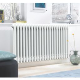 Acova 500mm x 628mm 2290BTU White Horizontal 3 Column Radiator