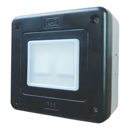 LAP  IP66 20A 2-Gang 2-Way Weatherproof Outdoor Switch
