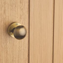 Designer Levers Orion Mortice Door Knob Pair Antique Brass 58mm