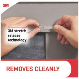 Command Clear Self-Adhesive Clear Decorating Clip 60 Pack