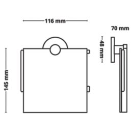 ETAL  Toilet Paper Holder Stainless Steel