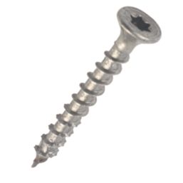 Spax  TX Countersunk Self Drilling Wood Screws 6mm x 50mm 100 Pack
