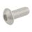 Easyfix Button Head Socket Screws A2 Stainless Steel M5 x 12mm 50 Pack