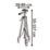 Bosch BT150 Tripod 1.57m