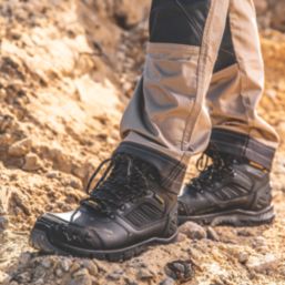 DEWALT Recip 2 Size 10  Black Waterproof Steel Toe Cap Safety Boots