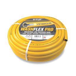 V-Tuf Washflex Pressure Washer Hose Yellow 3/4" x 25m
