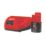 Milwaukee M12 ONEFTR12-201C FUEL 12V 1 x 2.0Ah Li-Ion RedLithium Brushless Cordless ONE-KEY 1/2" Digital Torque Wrench