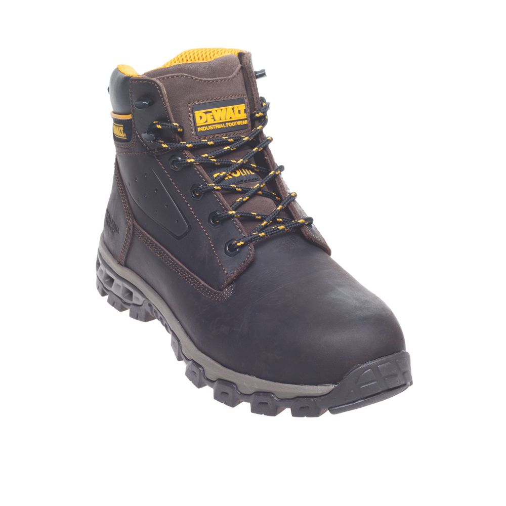 Stanley Tradesman Safety Boots Brown Size 10 - Screwfix