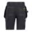 Site Kilani Womens Shorts Black/Grey Size 8