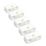 Essentials Assembly Joints White 30.5mm x 11.5mm x 11.5mm 10 Pack