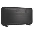 TCP  2000W Electric Portable or Wall-Mounted 2-in-1 Infrared Convection Heater Black