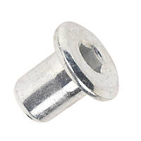 Joint Connector Nuts M6 x 12mm 50 Pack