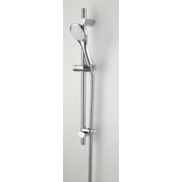 Bristan Sonique Rear-Fed Exposed Chrome Thermostatic Mixer Shower