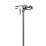 Bristan Sonique Rear-Fed Exposed Chrome Thermostatic Mixer Shower