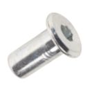 Joint Connector Nuts M6 x 17mm 50 Pack