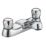 Bristan Club Chrome-Plated 71mm Deck Mounted Round Head 2 Tap Holes Bath Mixer Tap