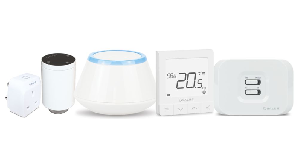 Salus Smart Home Starter Kit for Radiator Systems 12 Pieces - Screwfix