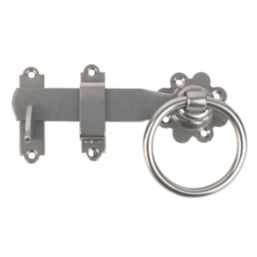 GateMate Ring Gate Latch Silver 190mm